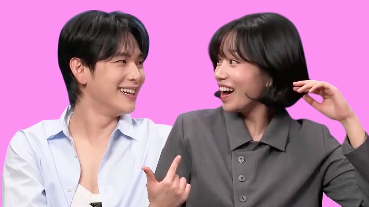 Jo Yu-ri and Yim Si-wan flirting (in their own way) for 10 minutes