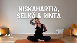 10 Min Jooga - Hoida Niskahartiaseudun Särky