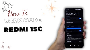 REDMI 15C Dark Mode | How to Enable Dark Mode on Redmi 15C