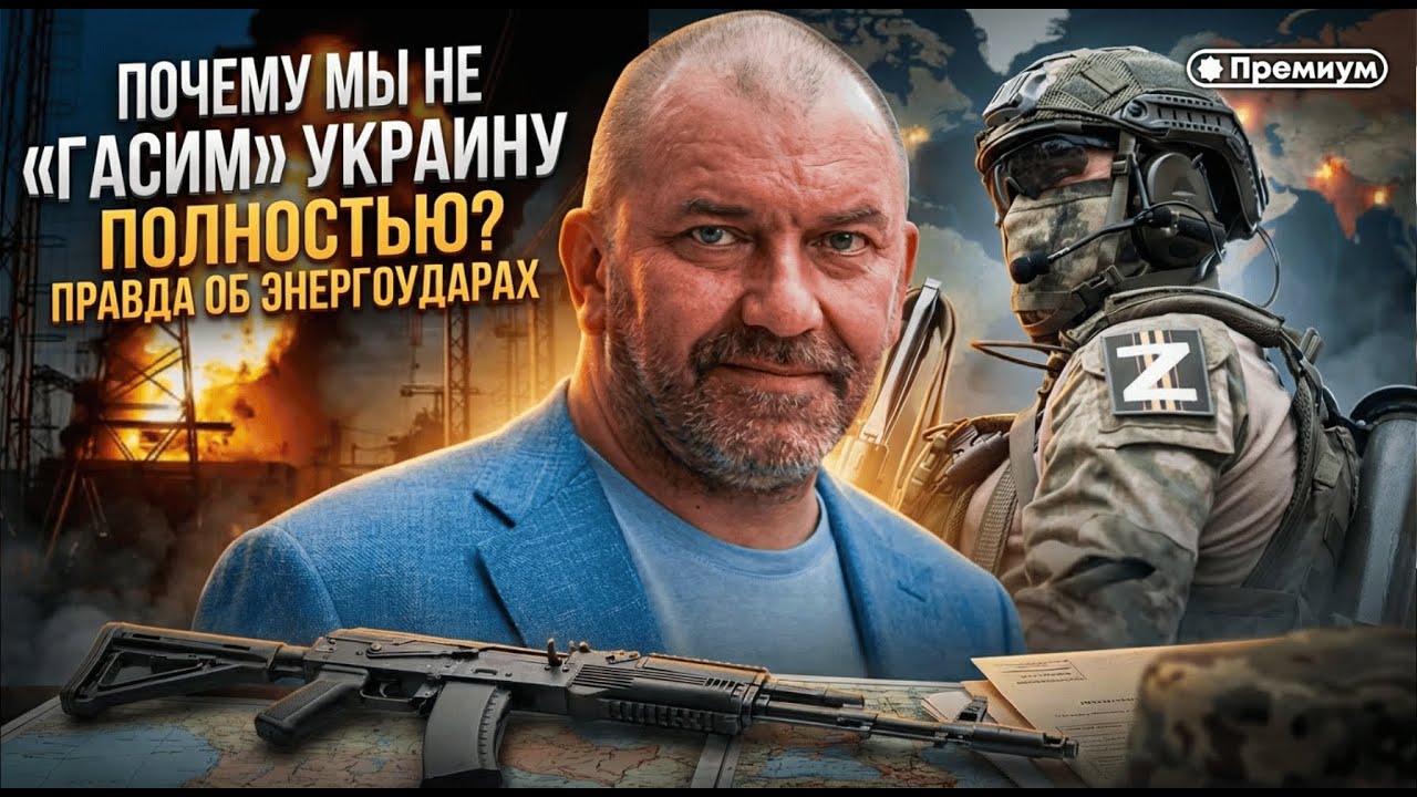 ПОЧЕМУ МЫ НЕ «ГАСИМ» УКРАИНУ ПОЛНОСТЬЮ? Правда об энергоударах | Александр Казаков
