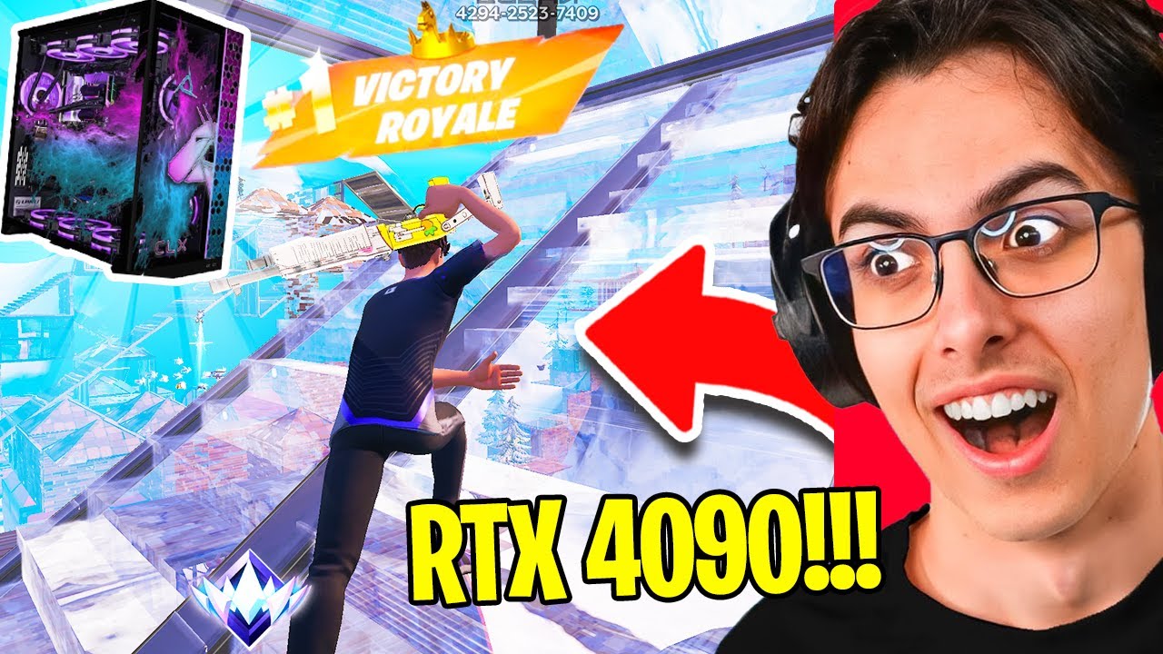 Destroying Kids In Bugha's Endgame With MY NEW PC...