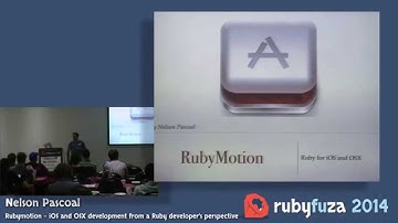 Rubymotion - iOS and OSX development from a Ruby developer