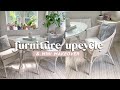 Lloyd Loom Furniture Upcycle and Breakfast Nook Mini Makeover Transformation 2020 ✨