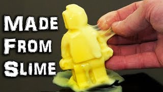 Science Experiments with Frozen Slime!