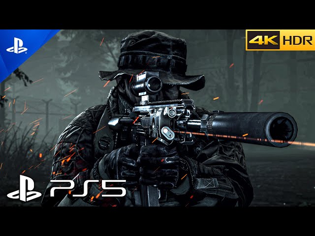 (PS5) GOING DARK | Immersive Realistic ULTRA Graphics Gameplay [4K 60FPS HDR] Call of Duty class=