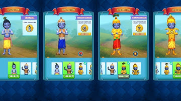 Little Krishna All Character Unlocked Gameplay (Android/iOS)