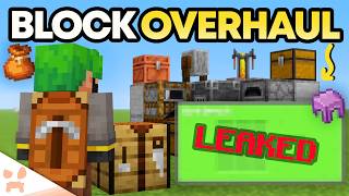 MINECRAFT'S NEW WORKSTATION, INVENTORY + CRAFTING UPDATE JUST FULLY LEAKED... screenshot 2