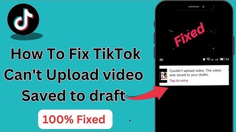 How To Fix TikTok ✔️ Couldn