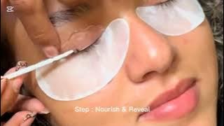 Lash lift #tutorial #beautiful #lashes #lashlift #beauty #shorts @prettylishlashes