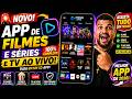🚨ACHEI! O MELHOR APP de FILMES, SÉRIES e TV AO VIVO em 2026 (Nunca vi algo tão completo)