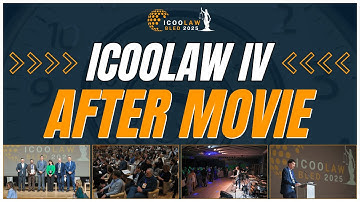 IV ICOOLAW – International congress of lawyers Bled 2025. – Aftermovie