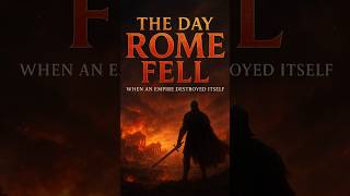 ⚔️ The Day Rome Fell: When Pride Destroyed an Empire #TheFallOfRome #RomanEmpire #HistoryShorts