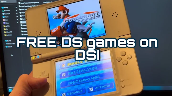 How to install ds games on your modded Nintendo DSI!