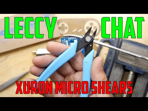 Xuron Corp Micro Shear Flush Cutters - You NEED these on your workbench!