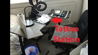Tattoo Every Day - Day 70 New Tattoo Station