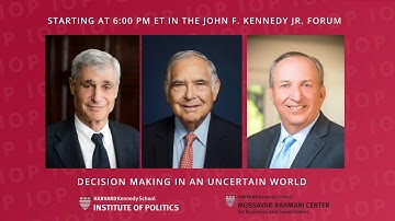 Decision Making in an Uncertain World