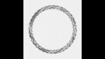 Rotating number. Draw by openFrameworks