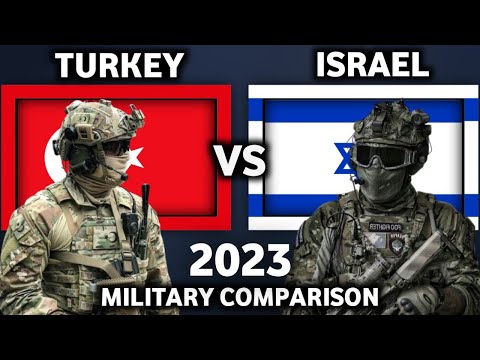 Turkey vs Israel Military Power Comparison 2023 | Israel vs Turkey Military Power 2023