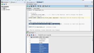 How to use custom delimiter in Oracle