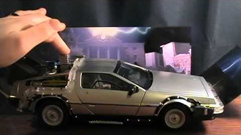 Back to the Future Part 2 1/15 Scale Delorean review