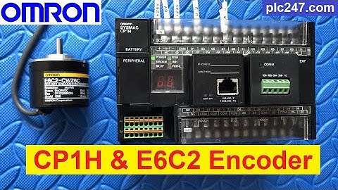 CP1H & Omron Encoder "High Speed Counter" Tutorial