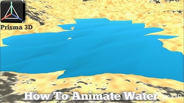 How To Animate Water In Prisma 3D// Water Animation Prisma 3D. #EditingExpress3D #Prisma3D