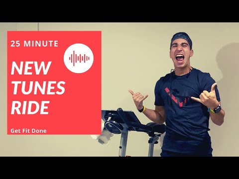 25 Minute New Tunes Spin Class (Rhythm Ride)