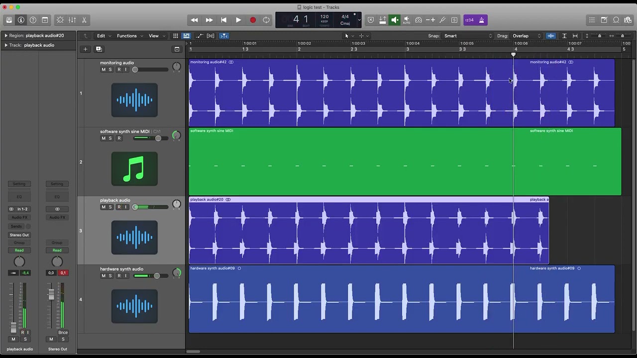 Audio And Midi Not Recording In Sync Logic Pro Help