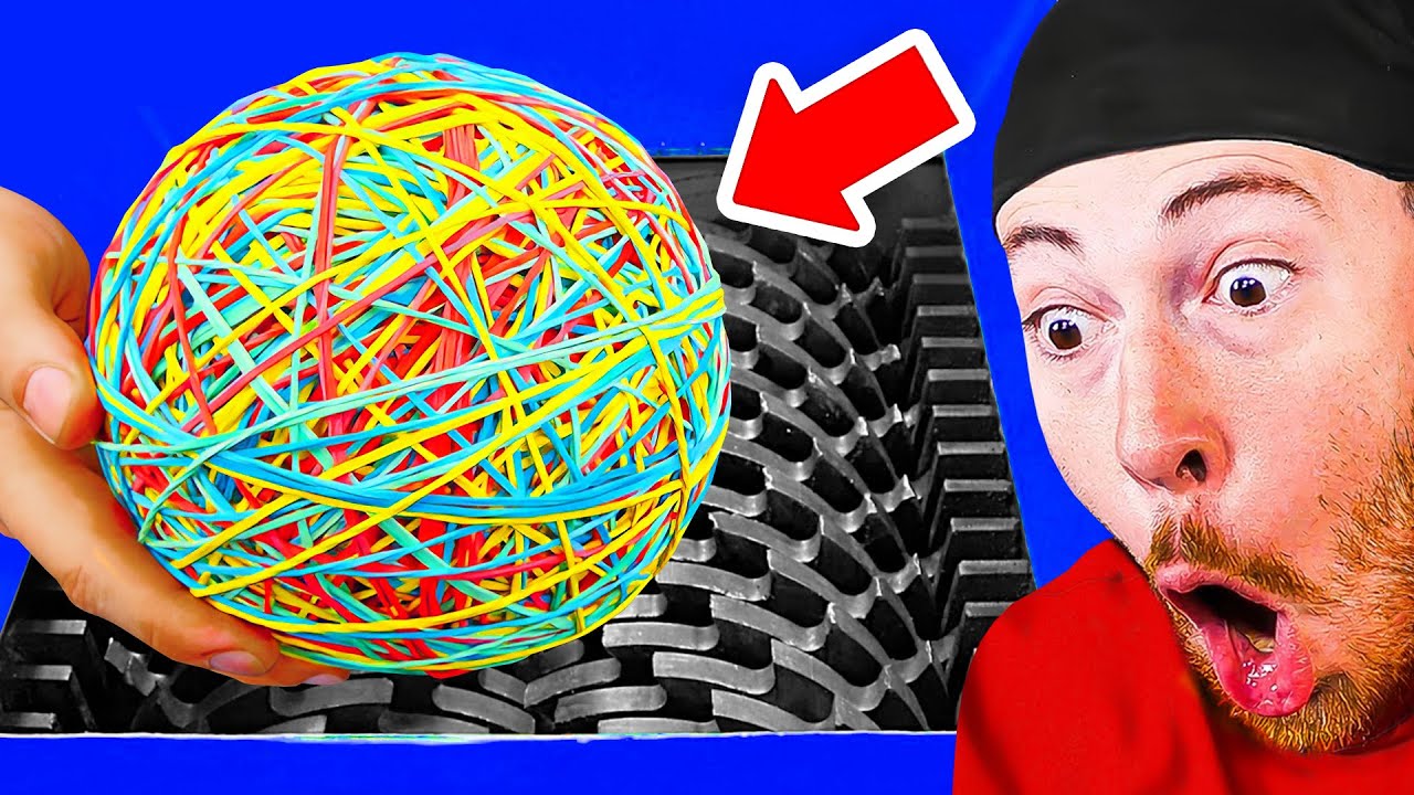 Everyday Items vs Shredder! (SATISFYING)