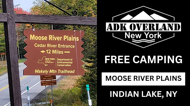 ADK OVERLAND NY ~ Moose River Plains Cedar River #adkoverlandny #camping  #vanlife