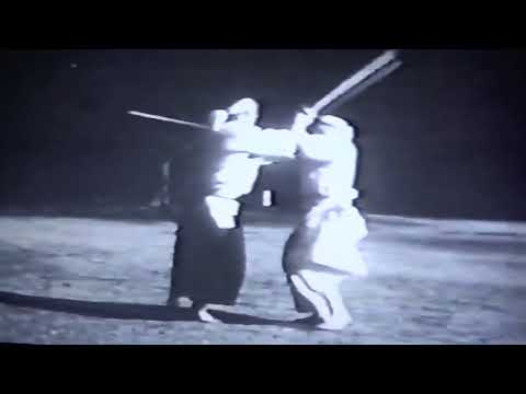 Kashima Shin Ryu Kunii Zen Ya Old Traditional Japanese Martial Art Koryu Rare Footage
