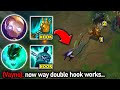 WE RAN THE DOUBLE HOOK COMP (WARNING: HILARIOUS PLAYS) - League of Legends