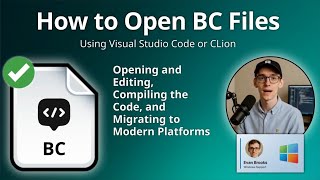 How to Open BC Files (Visual Studio Code or CLion)