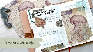 Journal With Me - B6 Vintage Sealife