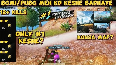How to maintain 6+ KD/FD in Bgmi/pubg
