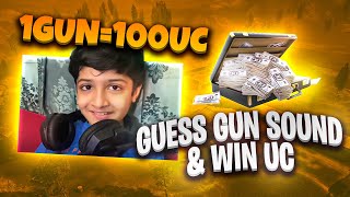 1 gun = 100 uc | Guess Gun Sound And Win 100 Uc | little Zalmi screenshot 4