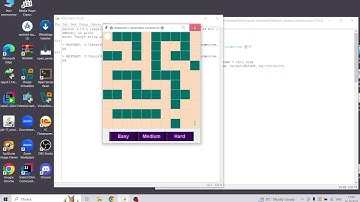 🔹 Python ЛАБИРИНТ С РАЗНЫМИ УРОВНЯМИ СЛОЖНОСТИ! — ЗА 10 МИНУТ! (Tkinter)