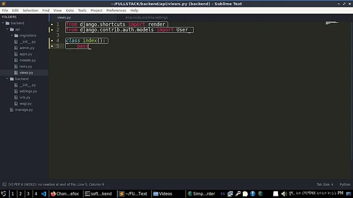 Sublime Text 3 white boxes around lines on python code (Solved)