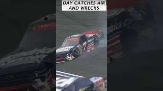 Corey Day takes flight than wrecks