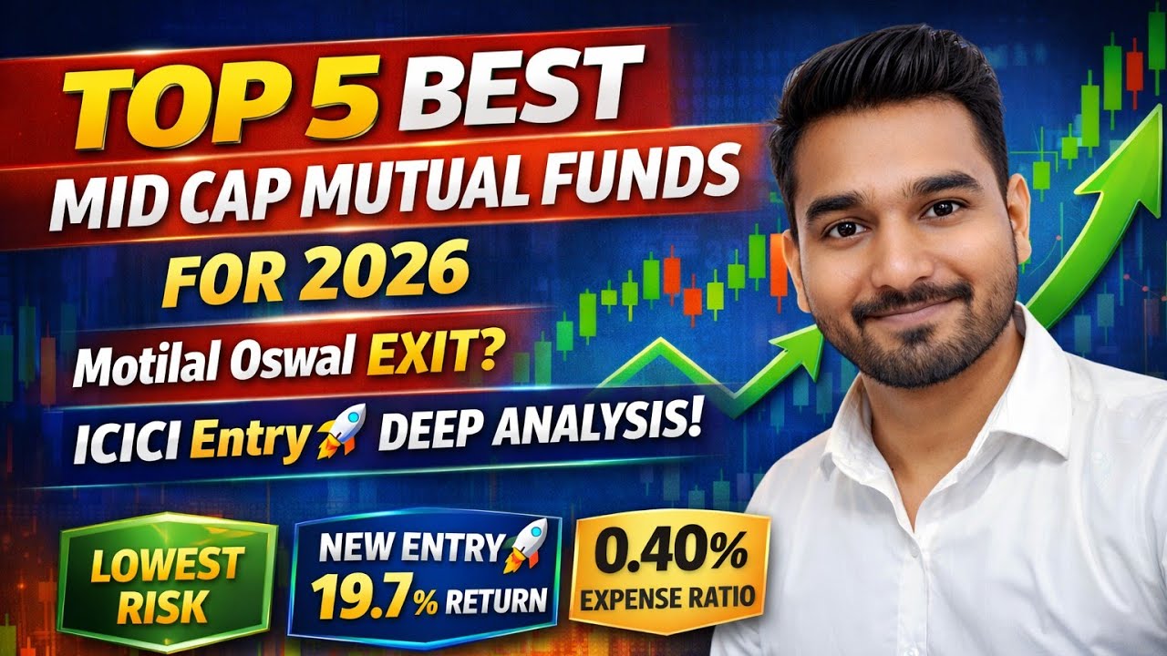 Best Mid Cap Mutual Funds for 2026 🚀 | Motilal Oswal Exit? ICICI Entry ...