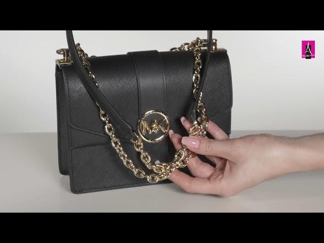 MICHAEL KORS GREENWICH Crossbody Bag Small Saffiano Leather IN Lavender  Mist Overview Unboxing 