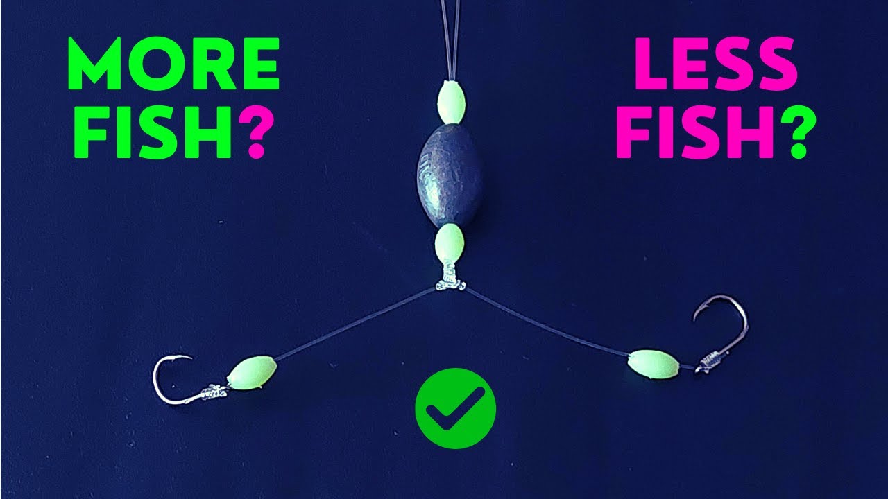 No Tangle Bottom Fishing Rigs Setup Surf Fishing YouTube