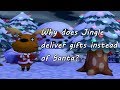 Why does Jingle deliver gifts instead of Santa?(Animal Crossing)