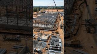 🏭 Factory Construction Timelapse #shorts
