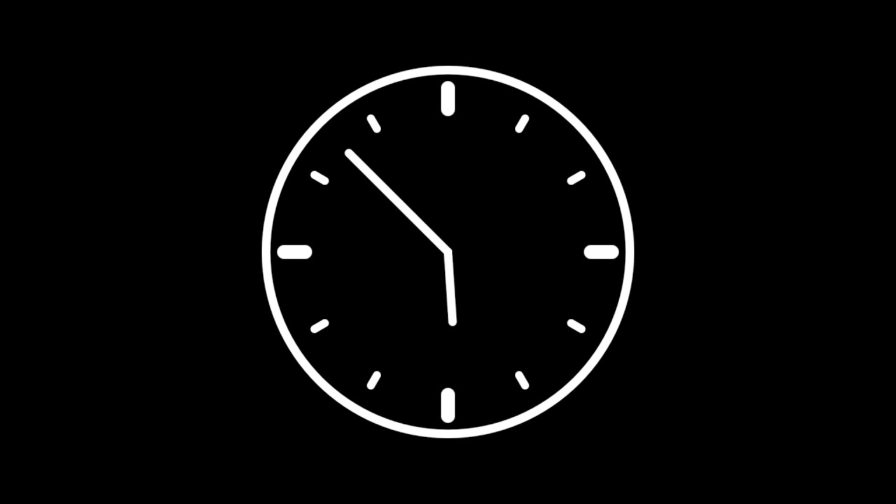 Digital Clock Timer Royalty Free Stock Footage YouTube