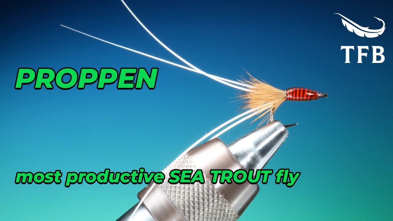 Tying the Proppen Saltwater Sea Trout fly with Barry Ord Clarke YouTube