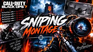 BLACK OPS 7 SNIPING MONTAGE — QUICKSCOPES & NO SCOPES