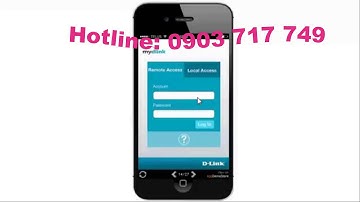 Huong dan su dung ung dung Mydlink shareport tren Iphone ipad