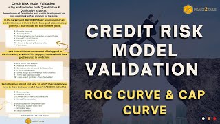 Model Validation | Discriminatory Power | Calibration accuracy | ROC | CAP | peaks2tails