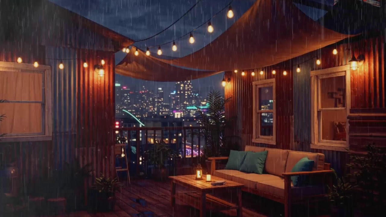 🌧️ Rainy Lofi Dreams Tokyo 🎧 | Sleep Ambience & Retro Calm ☕